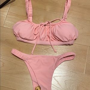Pink bikini size S
